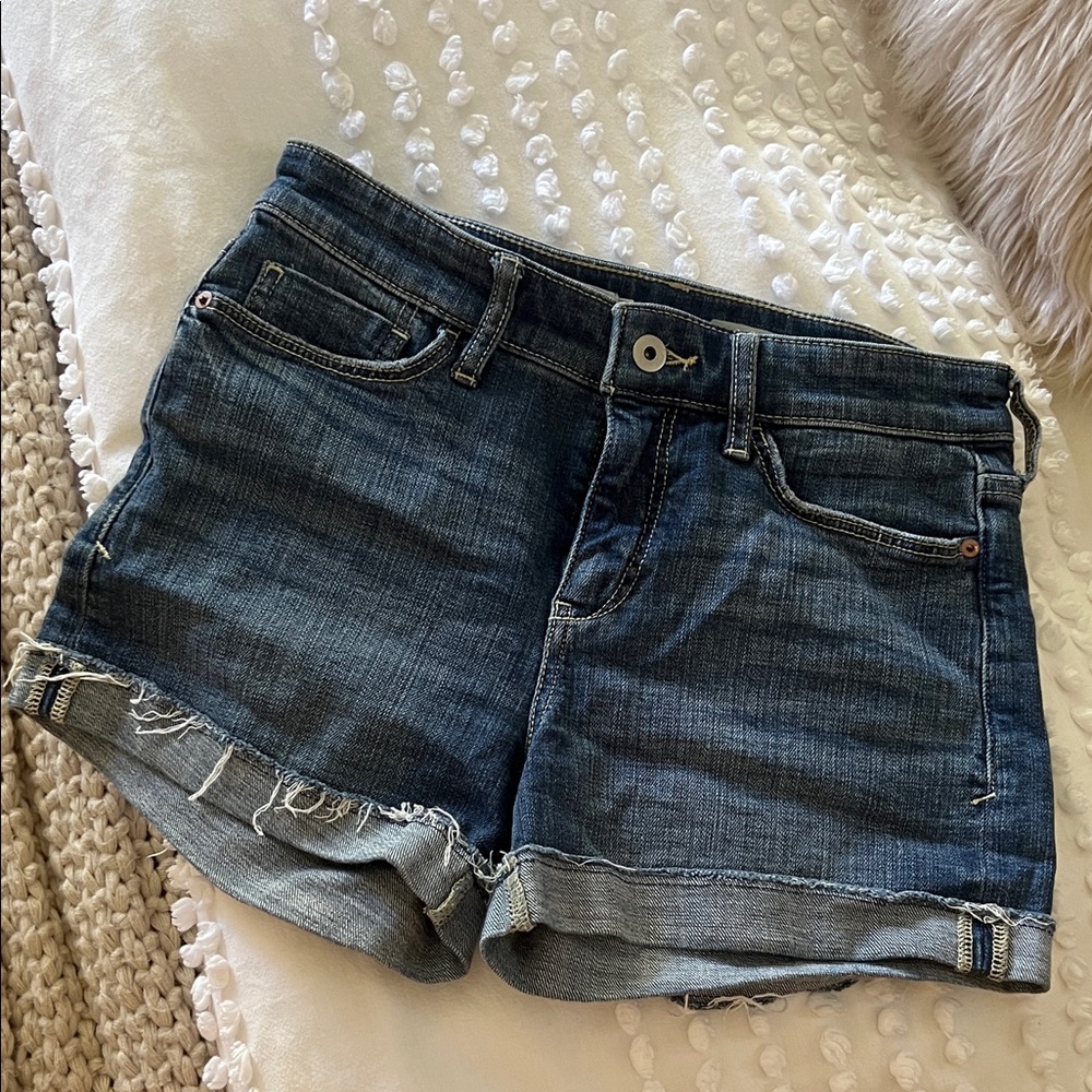 PILCRO Blue Denim Women's Jean Shorts